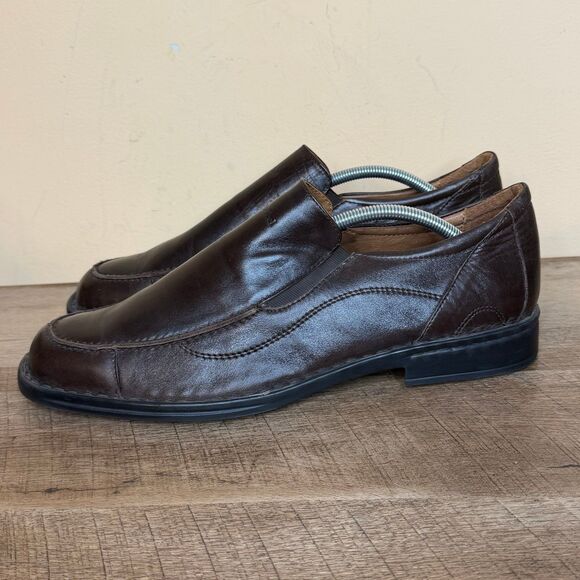 Josef Seibel Brown Slip On Loafers men’s size 45 - Picture 1 of 8